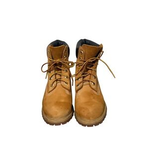 Timberland 6 Inch Premium Waterproof Boots Wheat Nubuck Leather Mens 10061